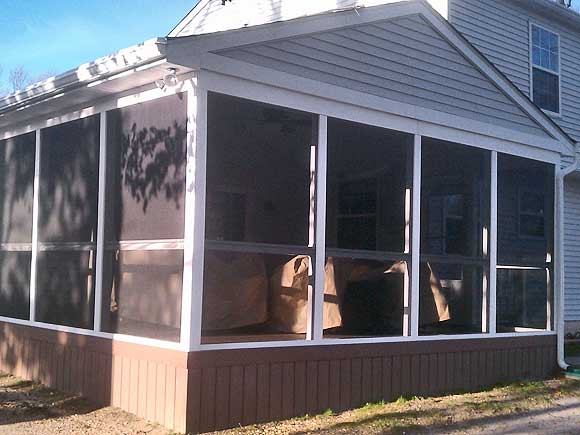 South Jersey Home Addition Garage Sunroom